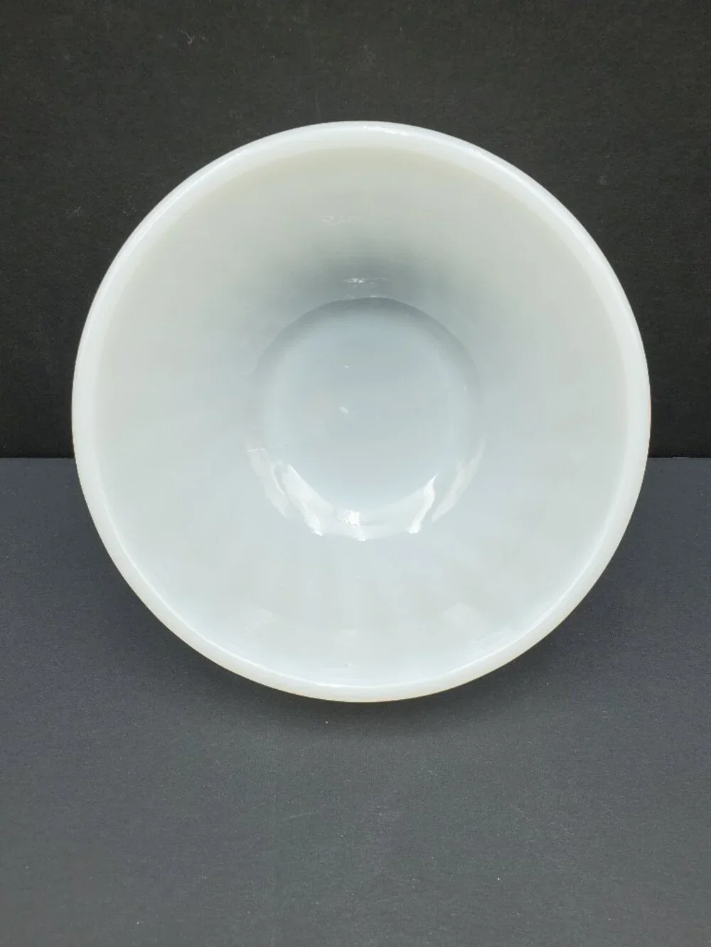 Fire King White Swirl 6